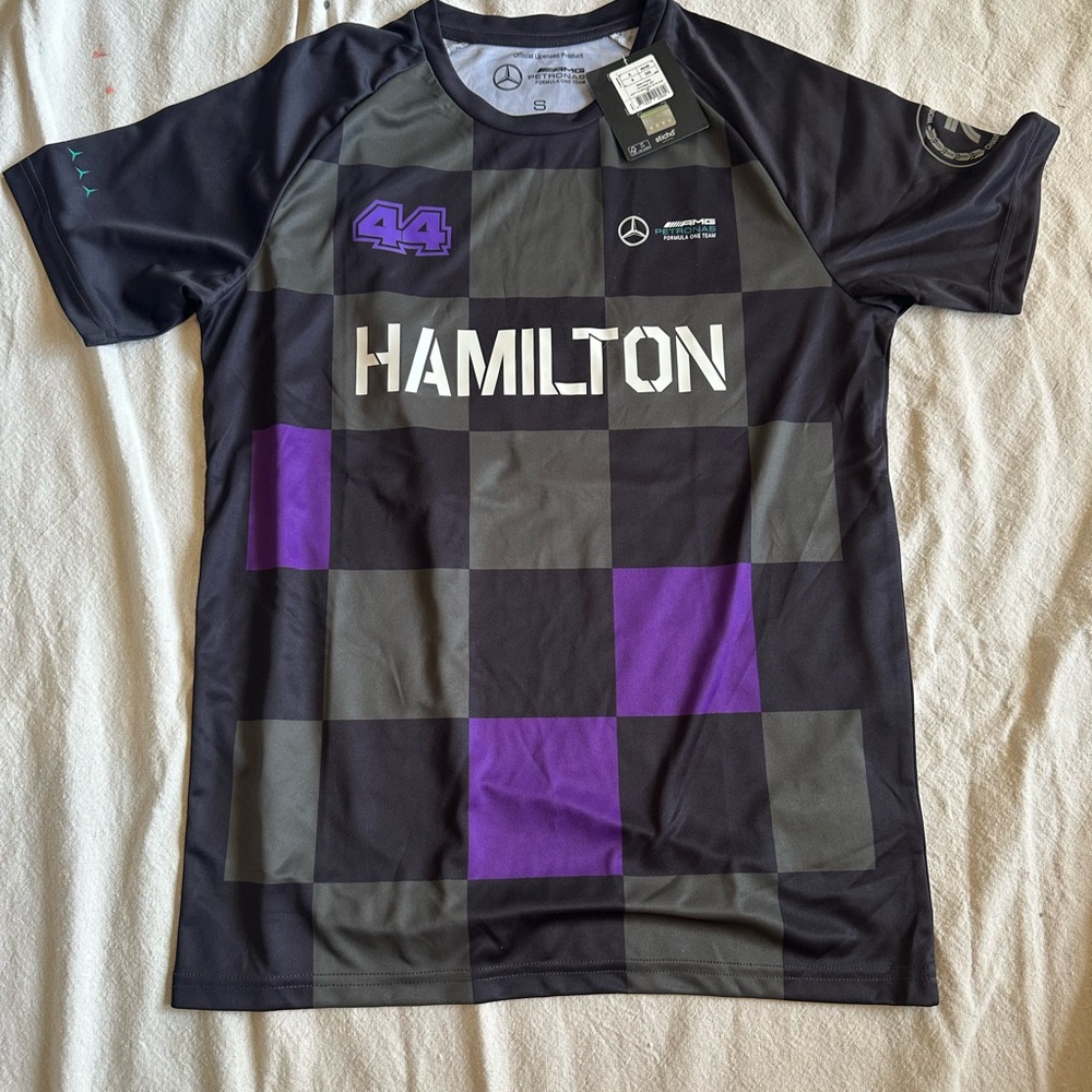Mercedes AMG Petronas Lewis Hamilton 100 GP Wins T-Shirt